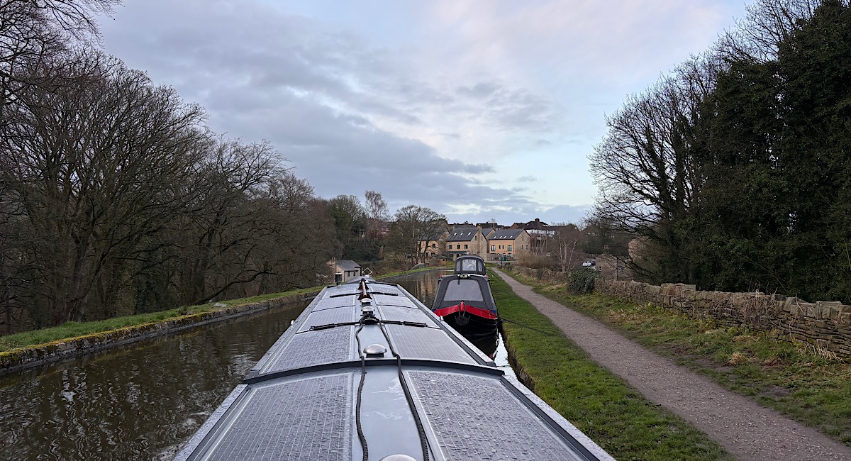Early morning boating